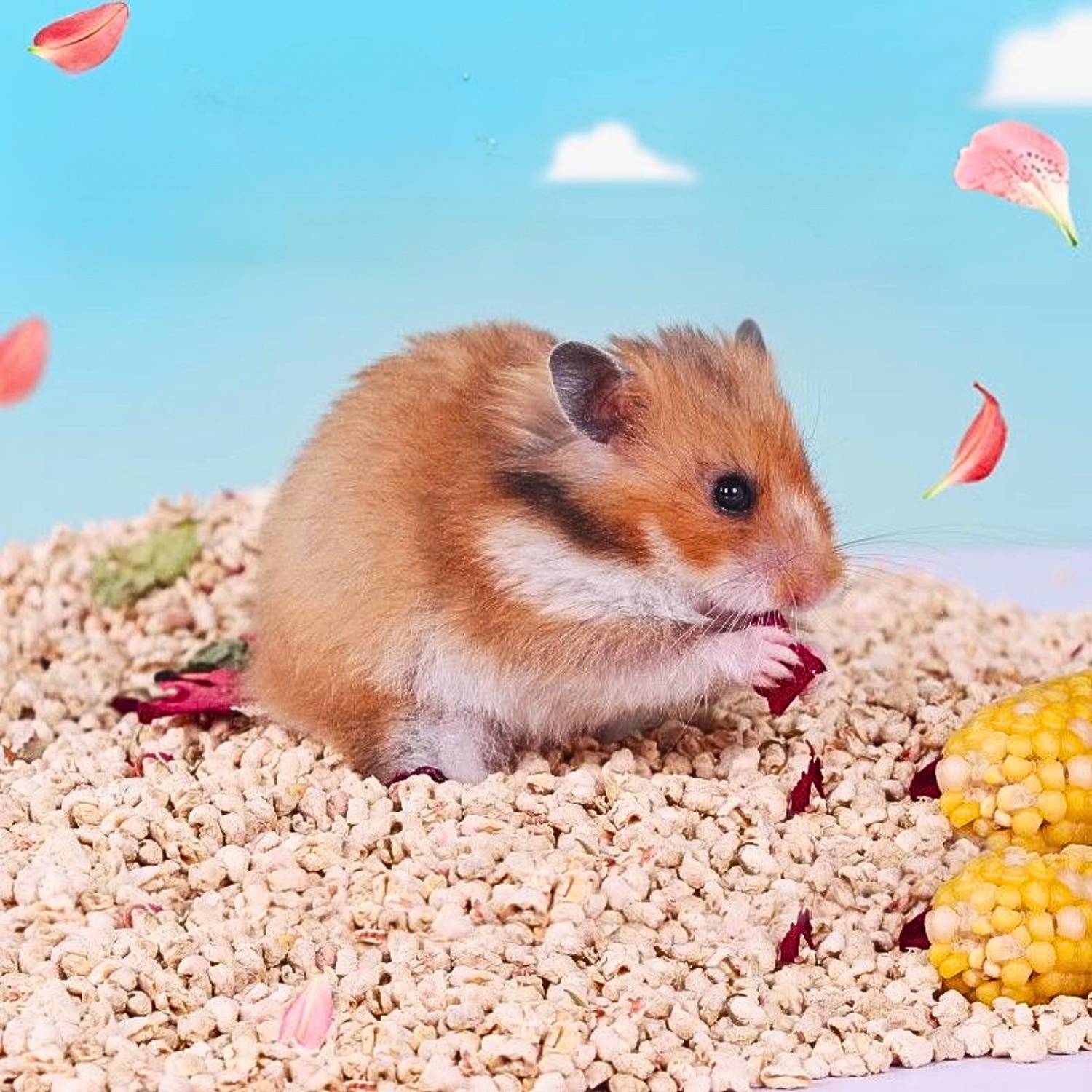 Maïskolfbedekking 2.5kg | Stofvrij en Geurabsorberend